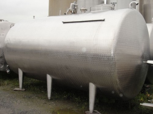 Behälter 10.000 Liter aus V2a, isoliert, gebraucht