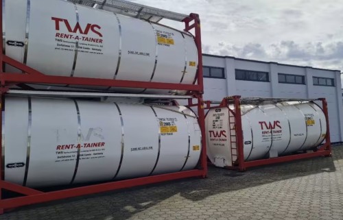 ISO-Tankcontainer 25.000 Liter aus V4A, kühl-/heizbar, gebraucht
