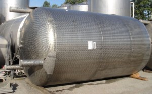 Behälter 18.000 Liter aus V2A, gebraucht, einwandig