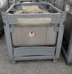 Container 500 Liter aus V2A, gebraucht, einwandig