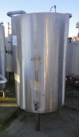 Behälter 1.200 Liter aus V2A, gebraucht, einwandig