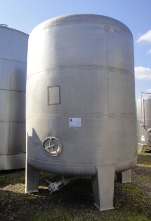 Behälter 15.000 Liter aus V2A, gebraucht, einwandig