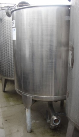 Behälter 800 Liter aus V2A, gebraucht, einwandig