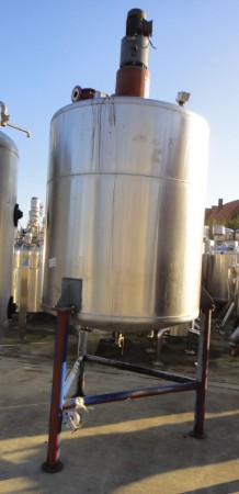 Behälter 2.800 Liter aus V2A, gebraucht, einwandig