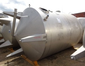 Behälter 12.000 Liter aus V4A, gebraucht, einwandig