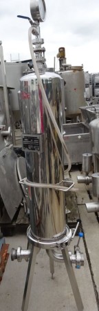 Filter 35 Liter aus V2A, gebraucht