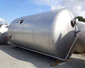 Behälter 47.200 Liter aus V2A einwandig