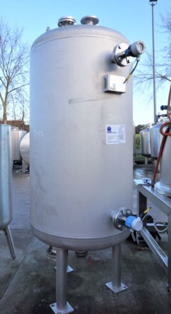 Behälter 1.210 Liter aus V2A, einwandig