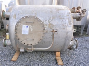 Druckbehälter 3.670 Liter aus V4A einwandig, gebraucht