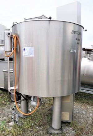 Behälter 1.097 Liter aus V4A isoliert, temperierbar