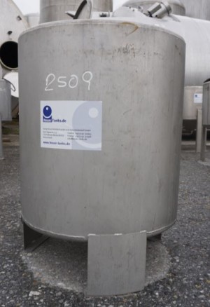 Behälter 200 Liter aus V4A, einwandig, gebraucht