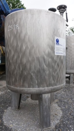 Behälter 180 Liter aus V4A, einwandig, gebraucht