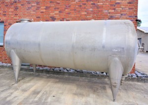 Behälter 6.200 Liter aus V2A einwandig, gebraucht