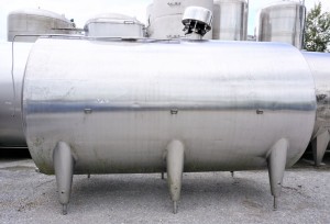 Behälter 12.000 Liter aus V2A isoliert, gebraucht