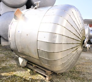 Druckbehälter 3.685 Liter aus V4A temperierbar, isoliert, gebraucht