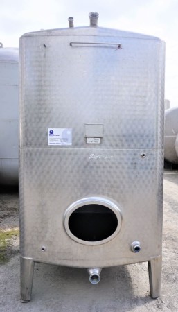 Behälter 5.700 Liter aus V2A einwandig, gebraucht