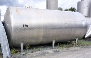 Behälter 14.000 Liter aus V2A isoliert, gebraucht