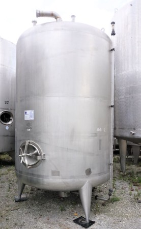 Behälter 6.500 Liter aus V2A einwandig, gebraucht