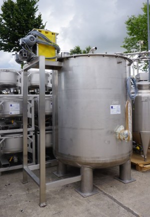 Behälter 3.500 Liter aus V2A einwandig, ungebraucht