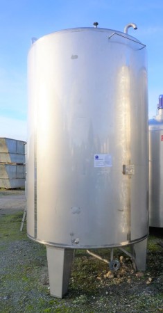 Behälter 6.200 Liter aus V4A einwandig, gebraucht