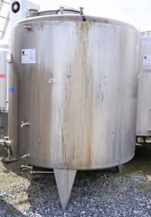 Behälter 3.000 Liter aus V2A isoliert, gebraucht