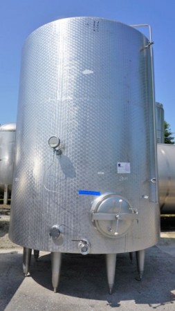 Behälter 15.000 Liter aus V2A isoliert, gebraucht