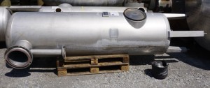 Druckbehälter 1.500 Liter aus V2A einwandig, gebraucht
Bauform: stehend