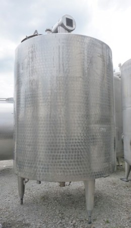 Behälter 5.000 Liter aus V2A, isoliert, gebraucht