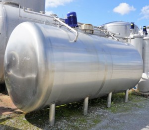Behälter 10.700 Liter aus V2A, isoliert, gebraucht