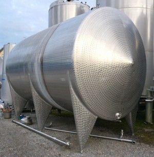Behälter 20.000 Liter aus V2A, einwandig, gebraucht