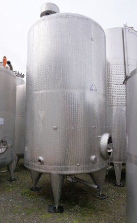 Behälter 10.000 Liter aus V2A einwandig, gebraucht