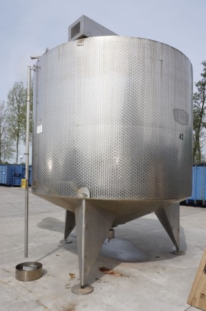 Behälter 15.000 Liter aus V2A, isoliert, gebraucht