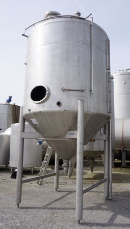 Behälter 11.000 Liter aus V2A einwandig, gebraucht