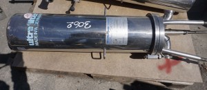 Filter 35 Liter aus V4A, gebraucht