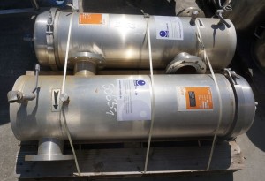 Filterbehälter 70 Liter aus V4A, gebraucht