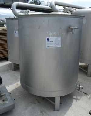 Behälter 1.000 Liter aus V2A, einwandig, gebraucht