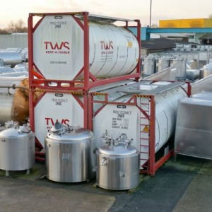 ISO-Tankcontainer 25.000 Liter aus V4A, kühl-/heizbar, gebraucht