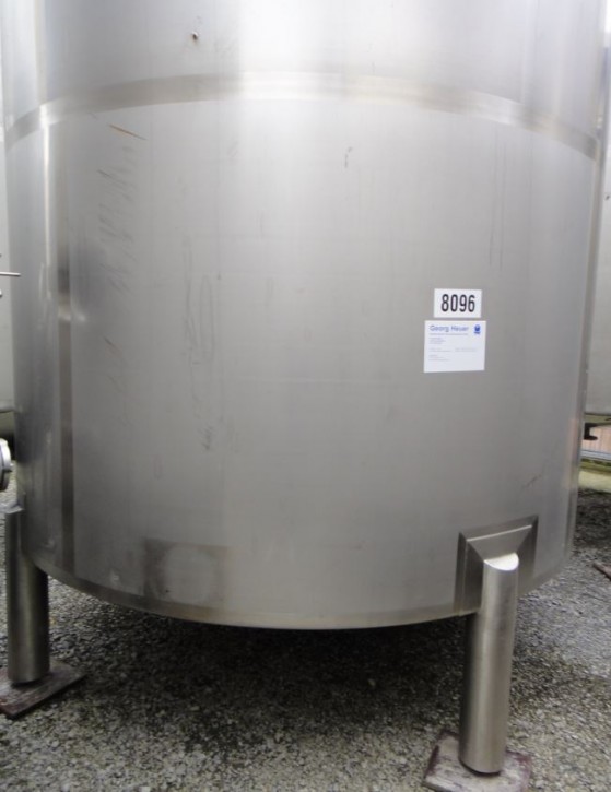 Behälter 12.000 Liter aus V2A, gebraucht, einwandig